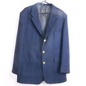 ORVIS classic navy blazer with gold buttons in EUC